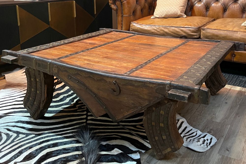 Vintage Moroccan Style Coffee Table